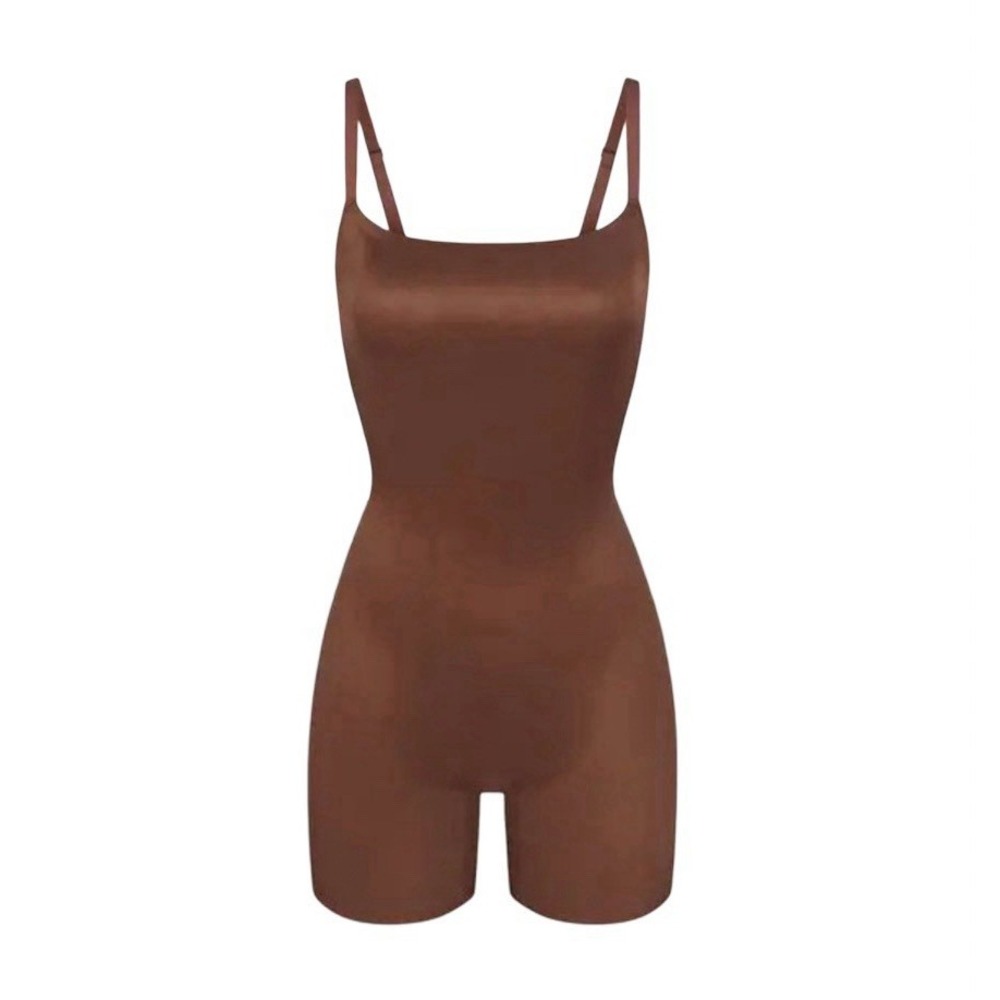 Skims Simply Bare Low Back Mid Thigh Bodysuit - NEW - Jasper - 3XL